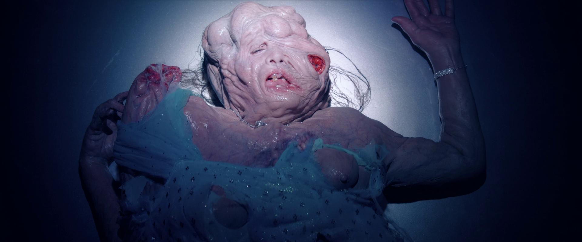 Disturbing scene 1 in The Substance
